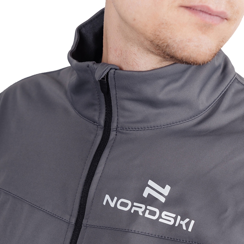 картинка Куртка разминочная мужская NORDSKI Pro Graphite от магазина Одежда+