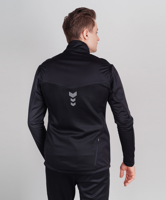 картинка Жилет разминочный Nordski BASE Black/Red от магазина Одежда+