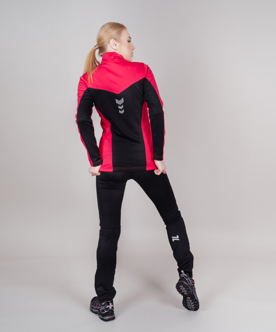 картинка Разминочный костюм Nordski Base Pink/Black W от магазина Одежда+