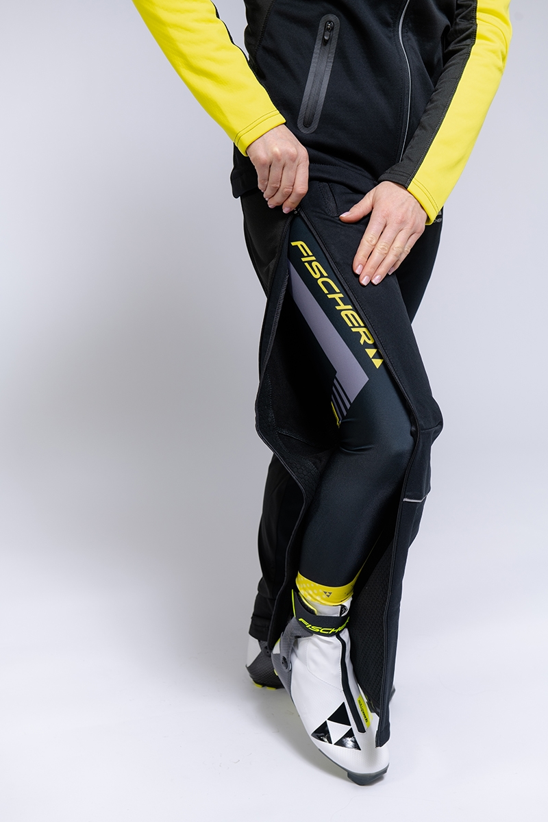 картинка Брюки женские разминочные FISCHER Softshell Warm от магазина Одежда+