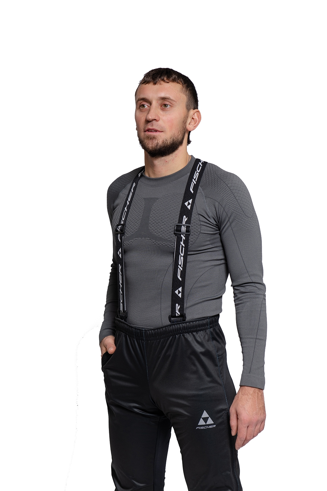 картинка Брюки мужские разминочные FISCHER Softshell Warm от магазина Одежда+