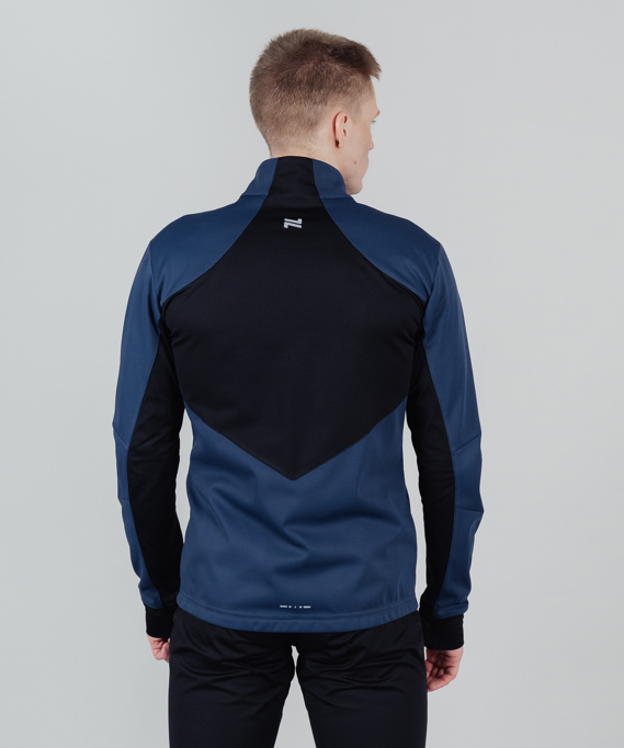 картинка Куртка тренировочная Nordski Pro Blue/Pearl Blue от магазина Одежда+