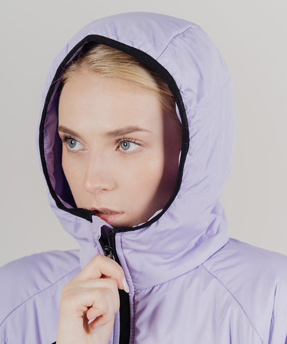 картинка Куртка Nordski Hybrid Warm Lavender/Black W от магазина Одежда+