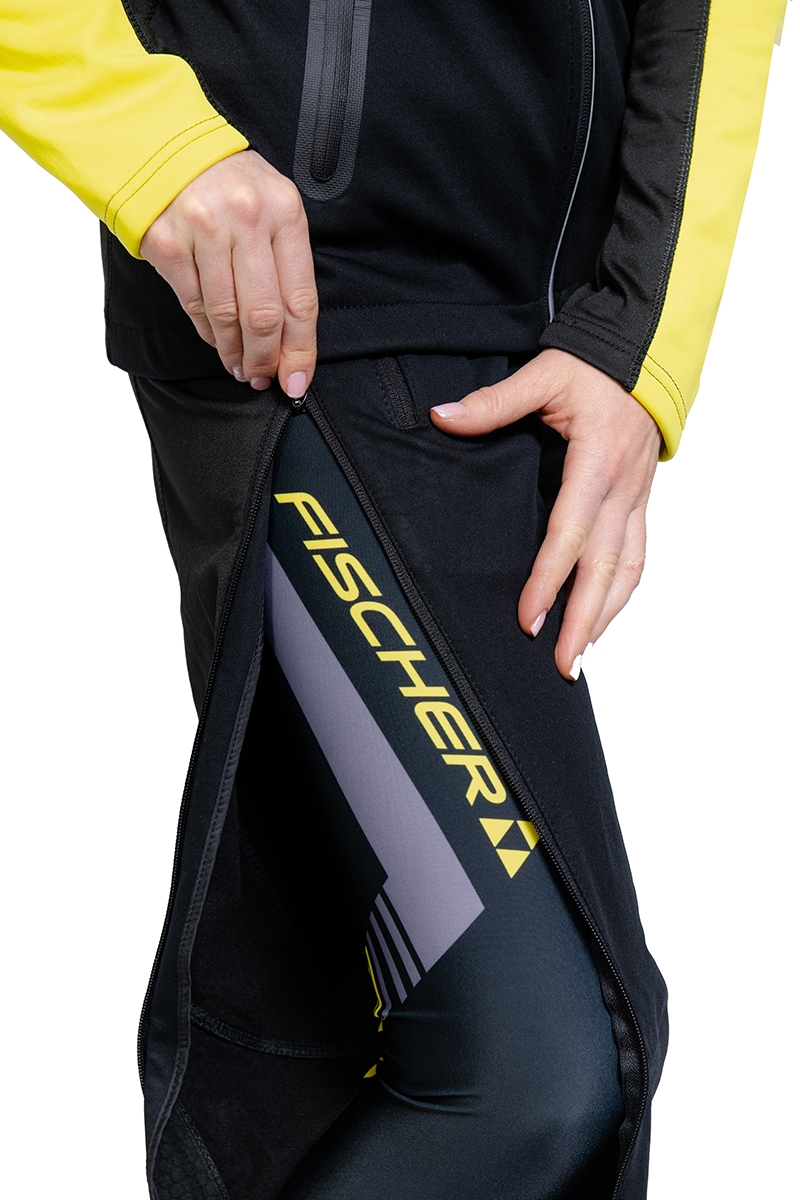 картинка Брюки женские разминочные FISCHER Softshell Warm от магазина Одежда+