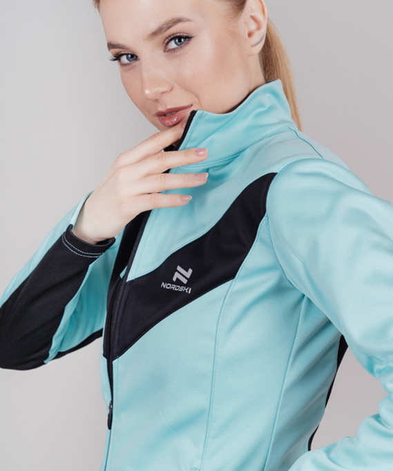 картинка Разминочный костюм Nordski Base Mint/Black W от магазина Одежда+