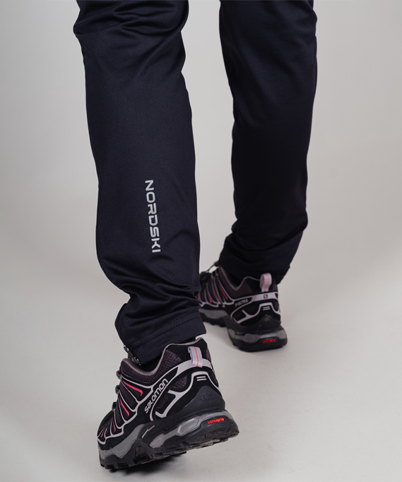 картинка Брюки Nordski Hybrid Warm Black/Lavender W от магазина Одежда+