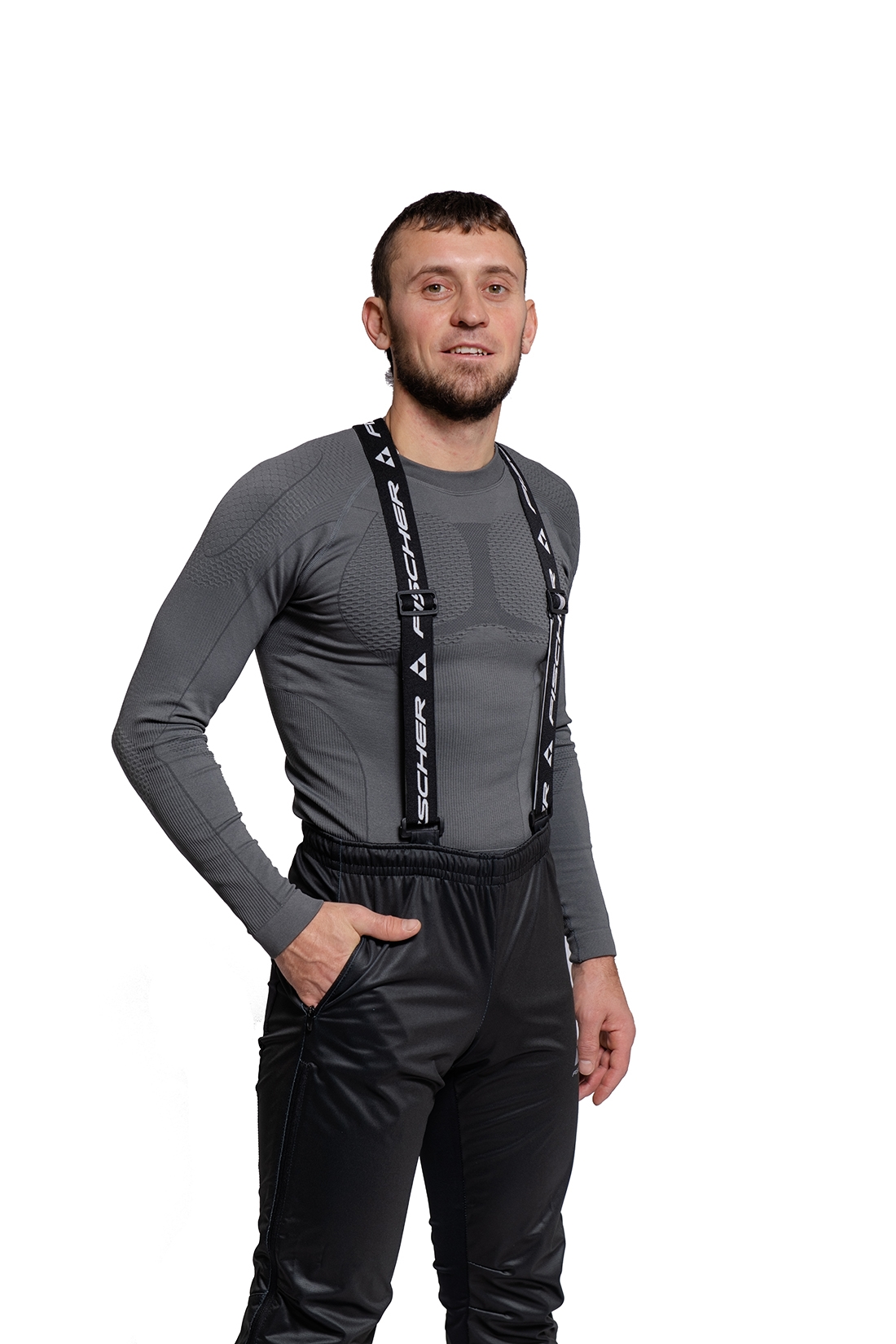картинка Брюки мужские разминочные FISCHER Softshell Warm от магазина Одежда+