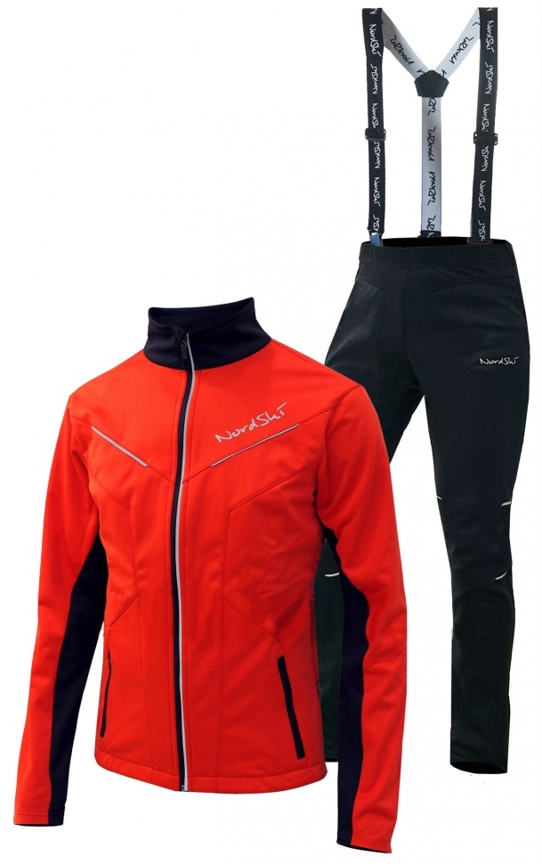 картинка Разминочный костюм Nordski Premium Red/Black  от магазина Одежда+