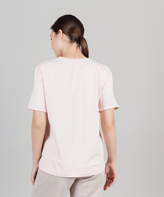 картинка Футболка Nordski Simple Logo Soft Pink W от магазина Одежда+