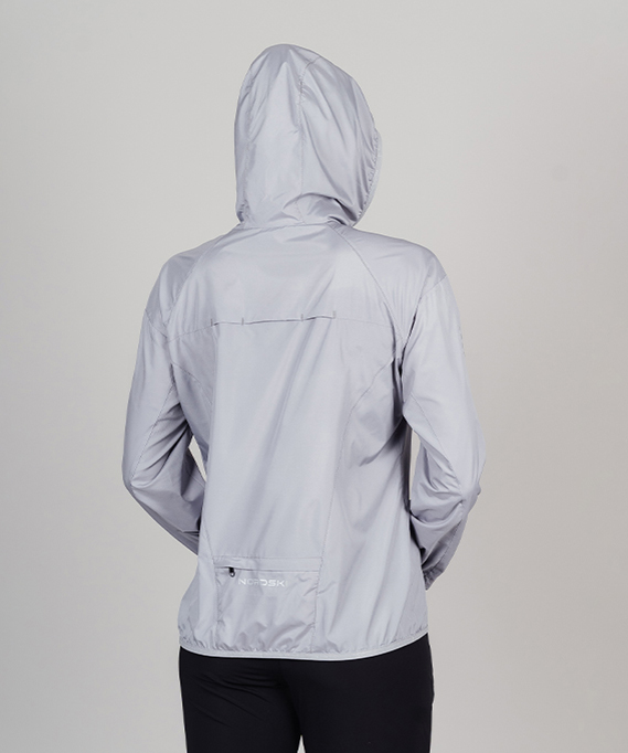 картинка Ветровка Nordski Pro Light Total Grey W от магазина Одежда+