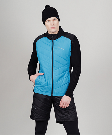 картинка Жилет Nordski Hybrid Light Blue/Black от магазина Одежда+