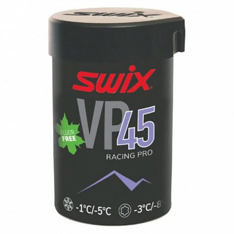 картинка Мазь держания твердая без содержания фтора SWIX VP45 Pro Blue/Violet от магазина Одежда+