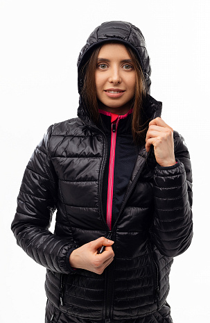 картинка Куртка лыжная женская KV+ ECO BOMBER jacket woman black от магазина Одежда+