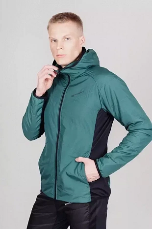 картинка Куртка Nordski Hybrid Warm Alpine Green/Black от магазина Одежда+