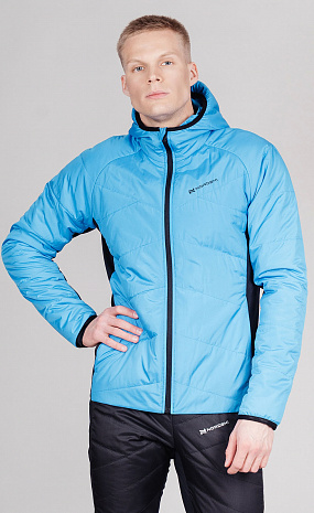 картинка Куртка Nordski Hybrid Warm Light Blue/Black M от магазина Одежда+